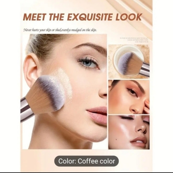 50 Piece Makeup Brush Set with Hair Band & Wristbands - Picture 5 of 11